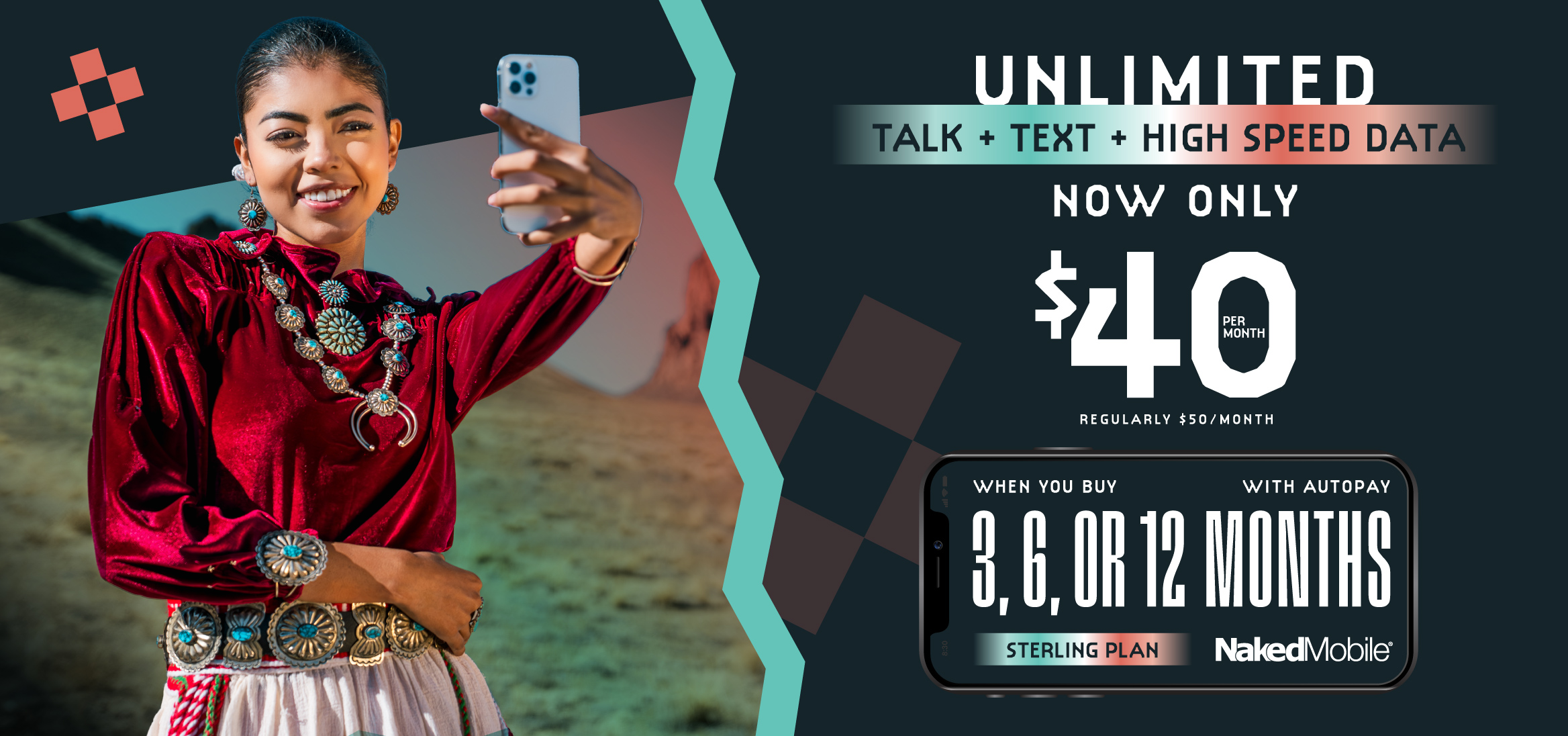 Sterling Plan Promotion at Naked Mobile
