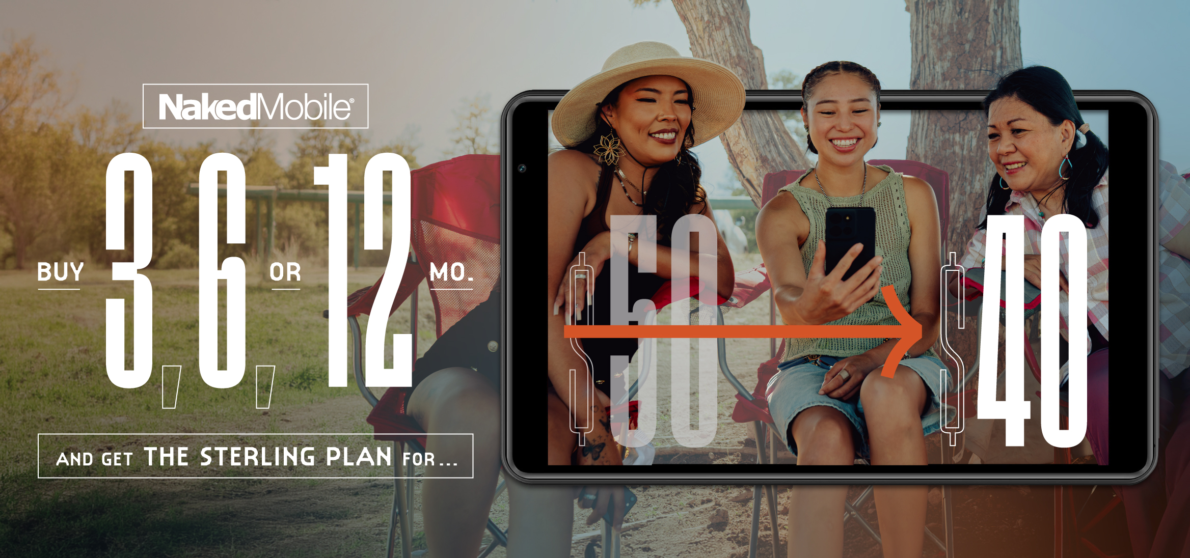 Lock In The Sterling Plan at Naked Mobile